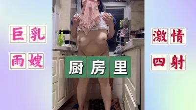 巨乳雨嫂在厨房里激情四射